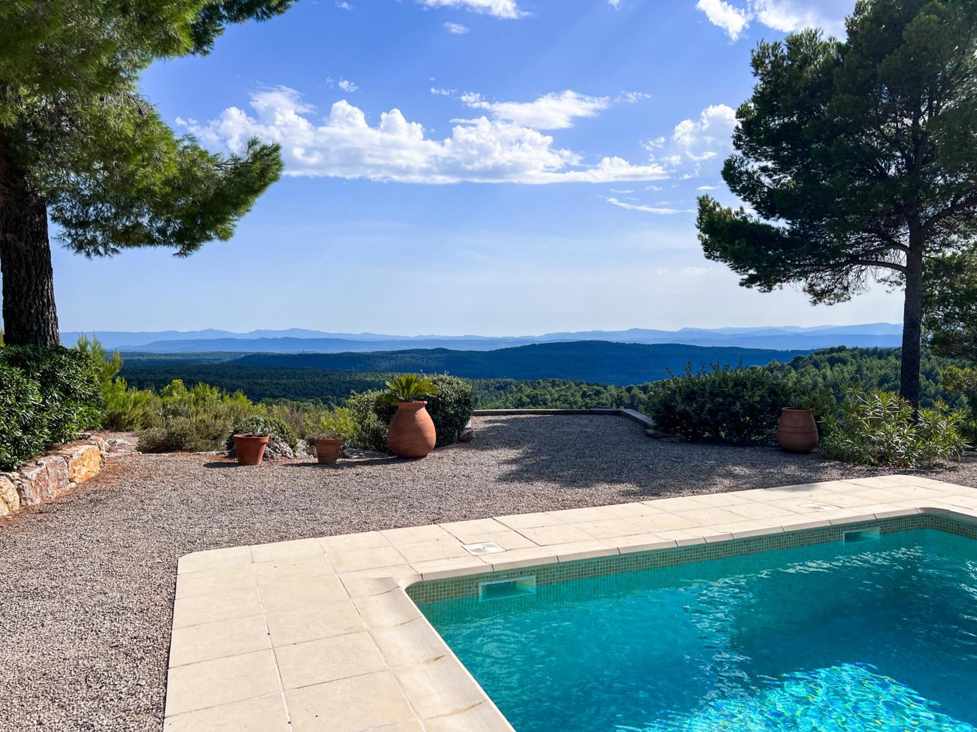 Villa "Le Sortilege" Vue Panoramique Et Piscine トゥルトゥール エクステリア 写真