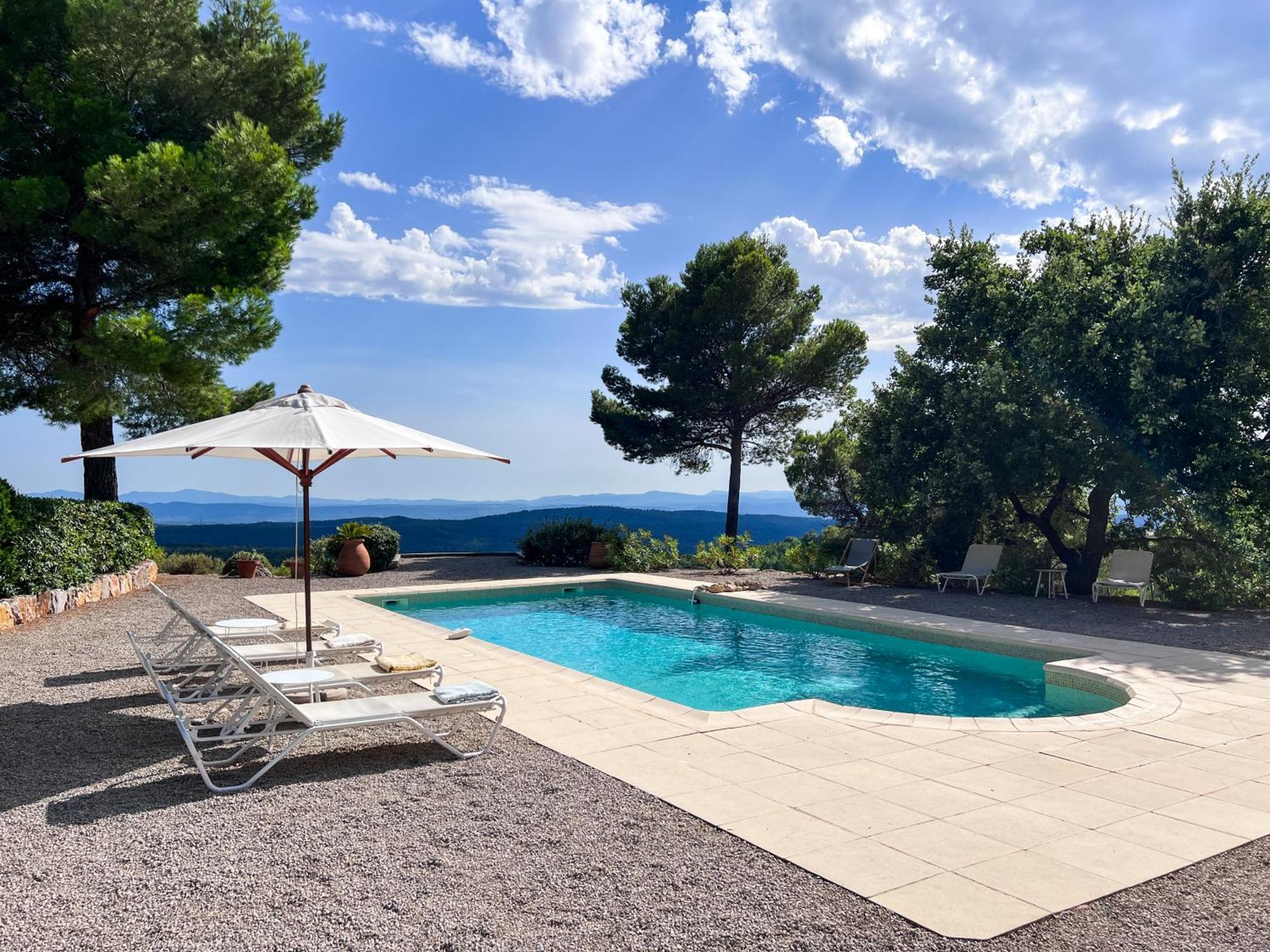 Villa "Le Sortilege" Vue Panoramique Et Piscine トゥルトゥール エクステリア 写真