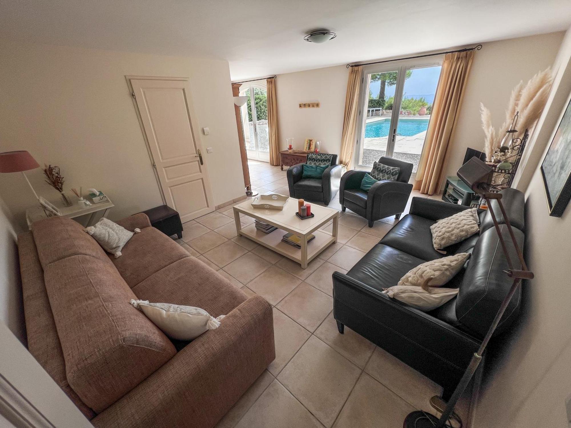 Villa "Le Sortilege" Vue Panoramique Et Piscine トゥルトゥール エクステリア 写真