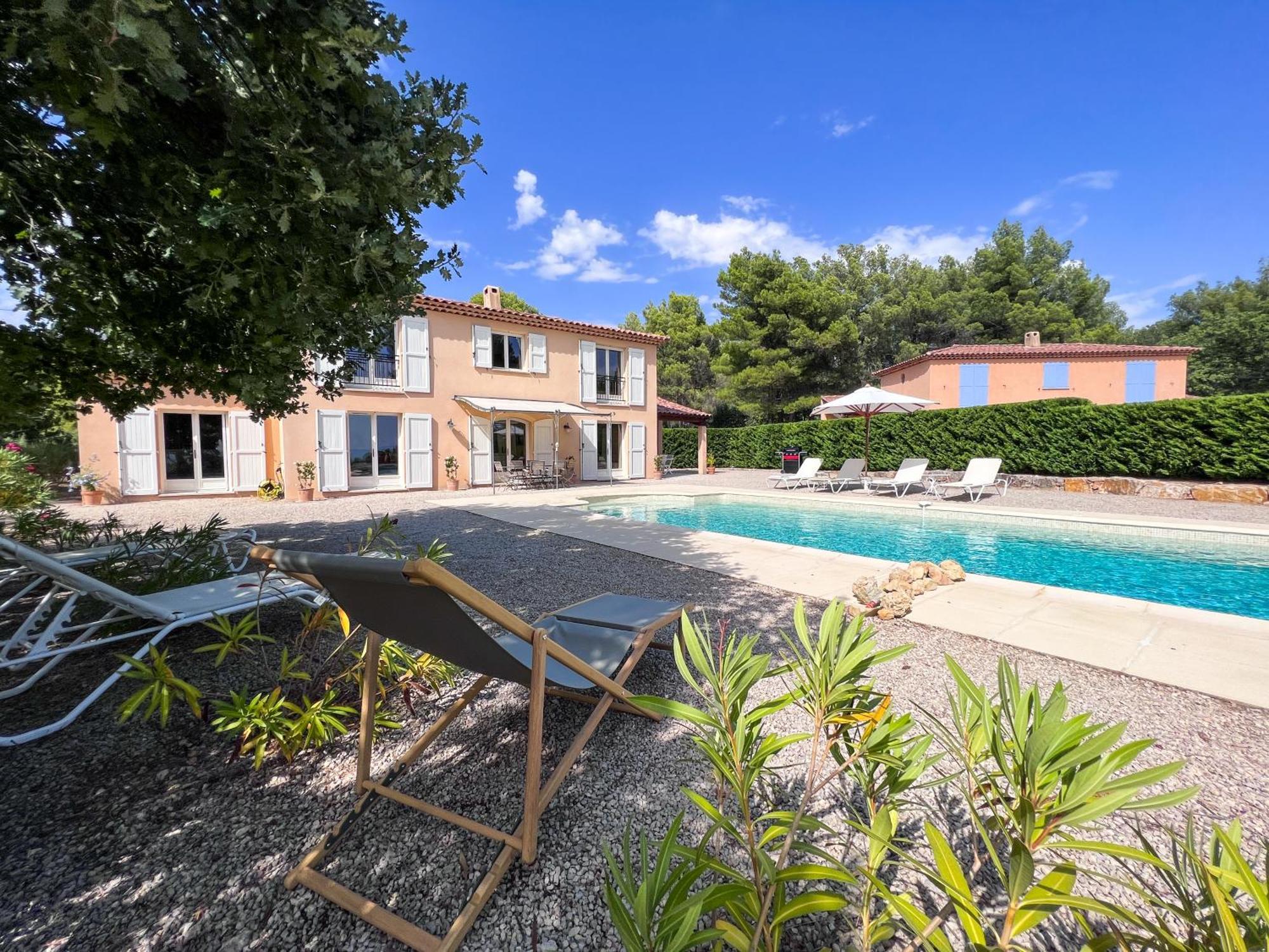 Villa "Le Sortilege" Vue Panoramique Et Piscine トゥルトゥール エクステリア 写真