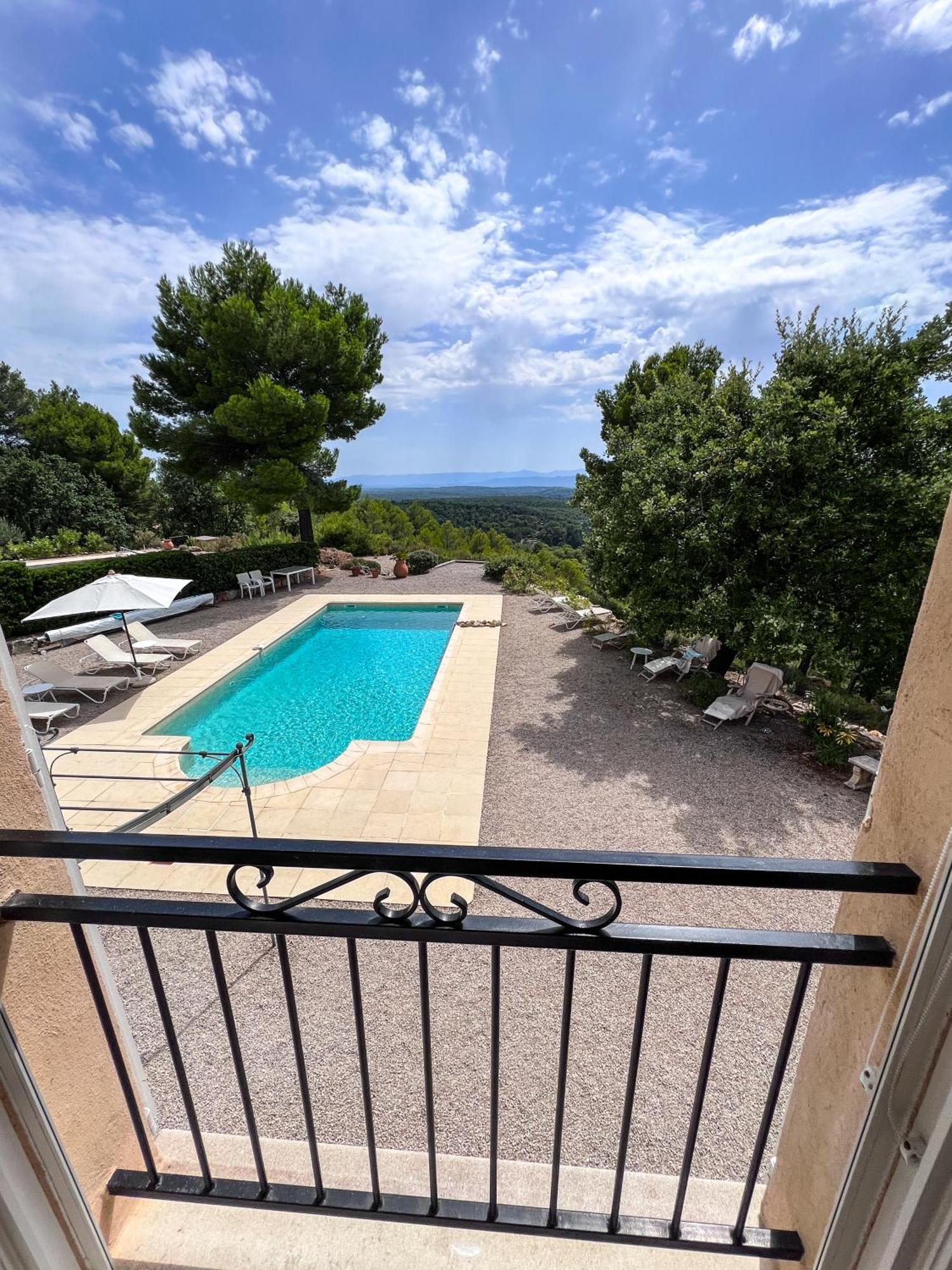 Villa "Le Sortilege" Vue Panoramique Et Piscine トゥルトゥール エクステリア 写真